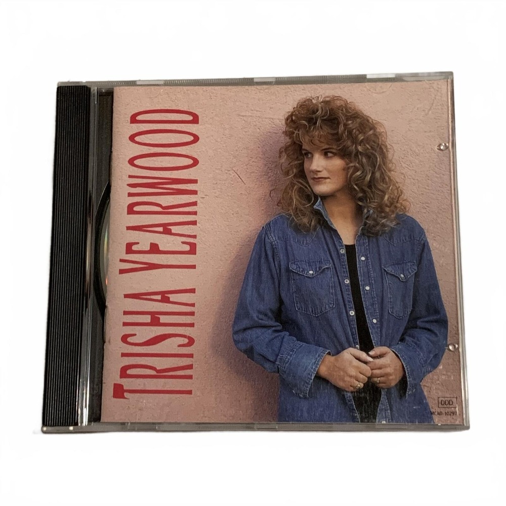 Trisha Yearwood Self-Titled Debut CD 1991 MCA Records MCAD-10297 Country Music